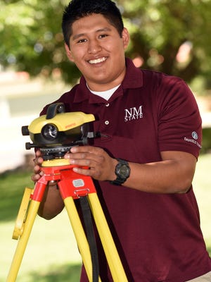 New Mexico State University student Matt Kallestewa is earning his degree in surveying engineering and he will be able to take advantage of the new curriculum for the geomatics program.
