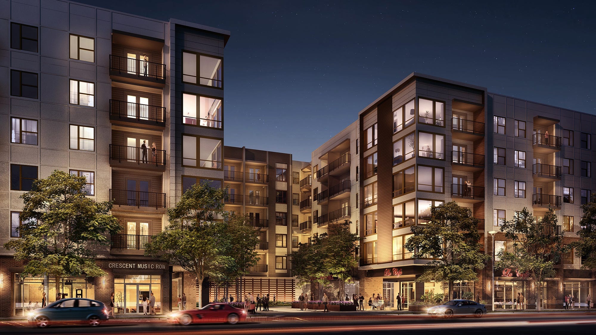 Crescent Music Row luxury apartments to break ground next month