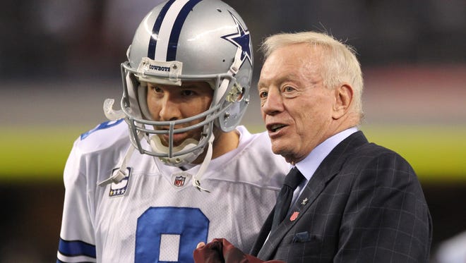 Cowboys owner Jerry Jones expects to see more of injured QB Tony Romo this season.