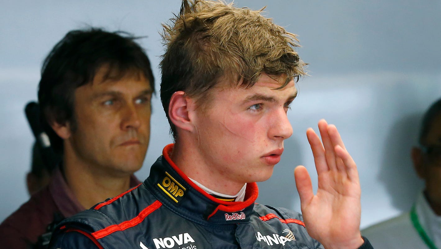 Dutch teen Verstappen satisfied with debut in F1 photo pic