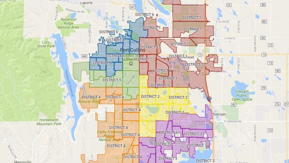Fort Collins Zip Code Map - Maping Resources