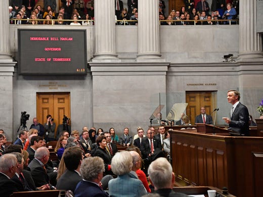 Governor Bill Haslam delivers his State of the State