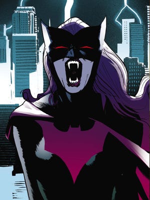 Kate Kane is a vampire five years past the present day of her normal series in "Batwoman: Futures End."