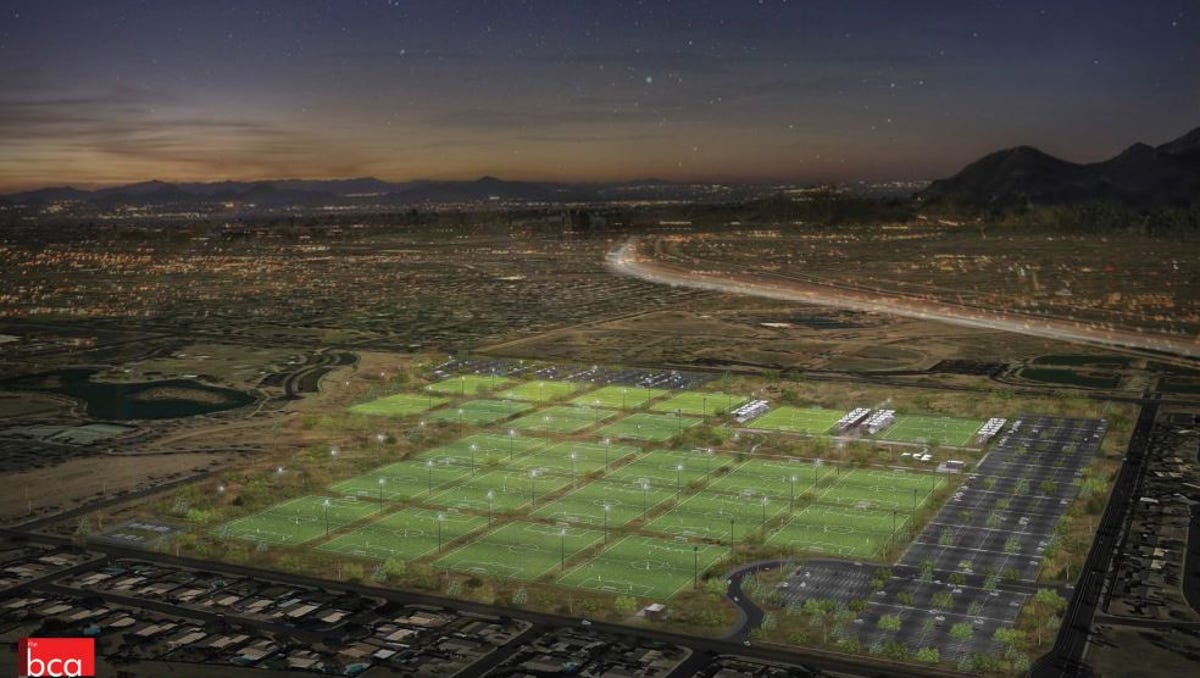 Red Mountain Soccer Complex Map Mesa Soccer Complex