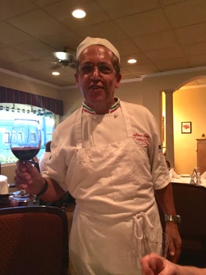 Ristorante Ciao's chef/owner Gianfranco has amassed a cellar of great Italian wines for over 30 years.