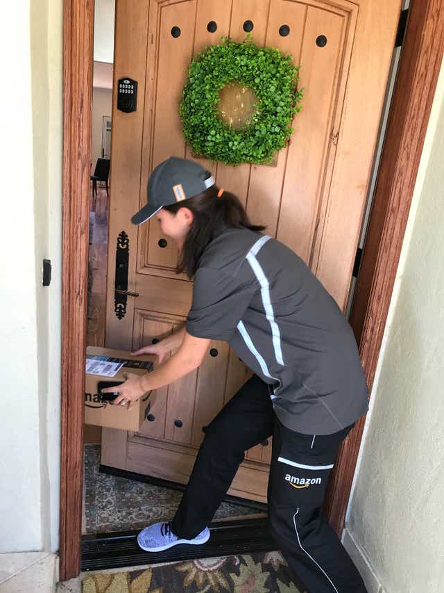 Amazon Key Delivery Service Lets Driver Leave Packages Inside The Door