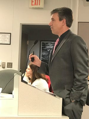 Plymouth-Canton's executive director of data and school improvement makes his pitch for continuing the schools of choice program.