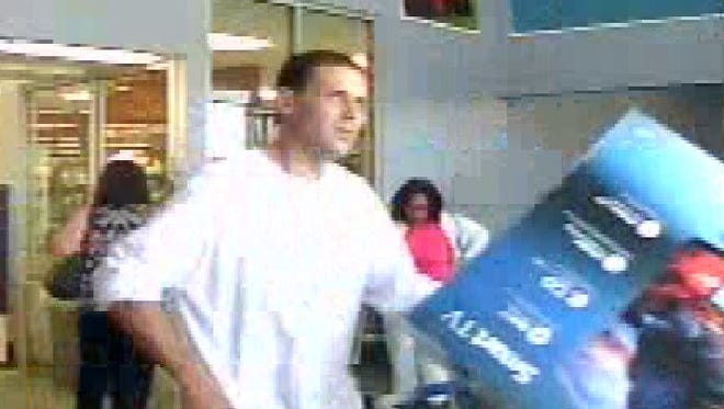 Jackson police need the public's assistance in identifying this man, who is believed to have stolen two televisions from Walmart in South Jackson.