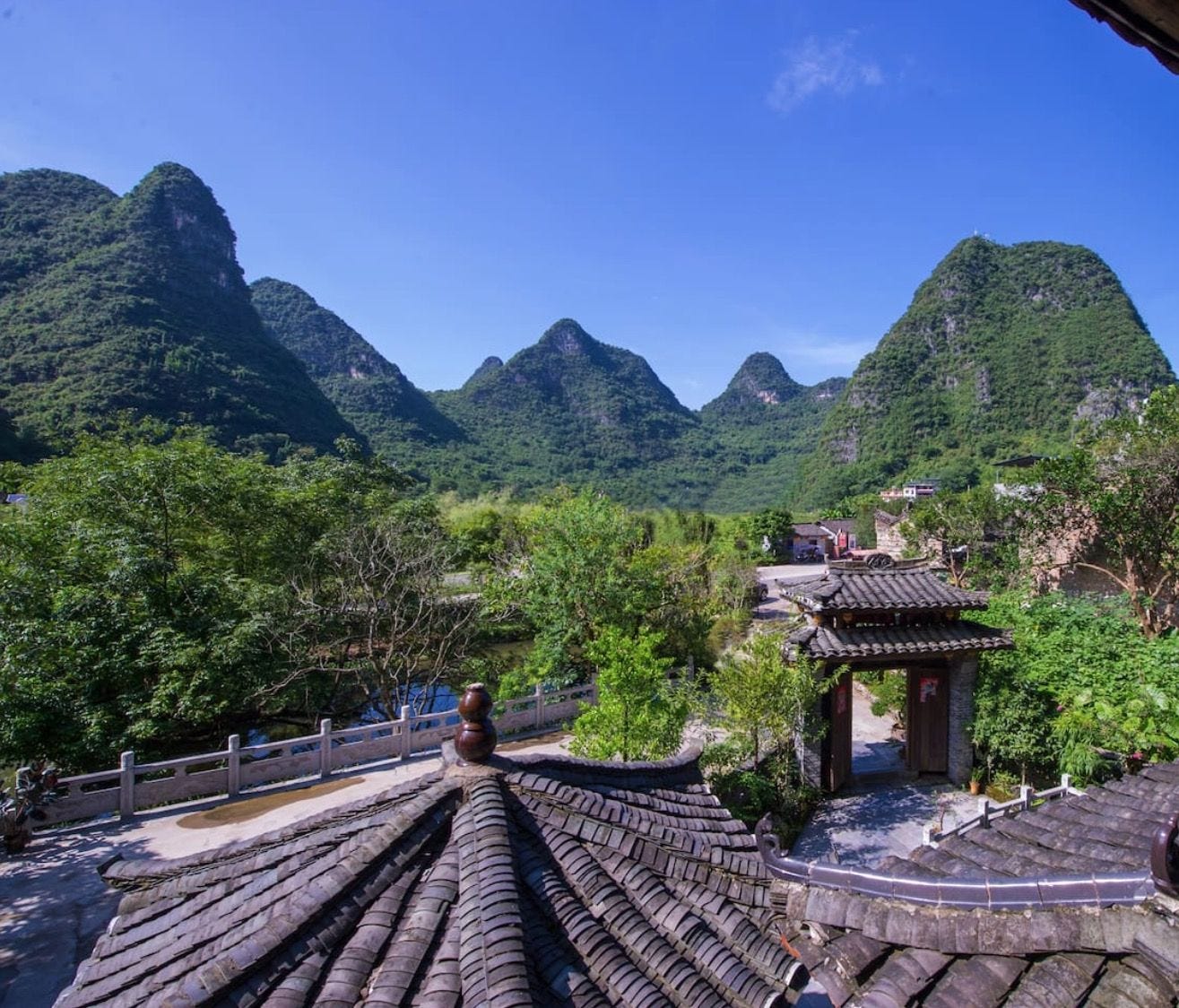 A photo from a listing in the town of Guilin in the province of Guangxi in China. China announced on March 21, 2017 that it is investing more in China and the Chinese travel market.