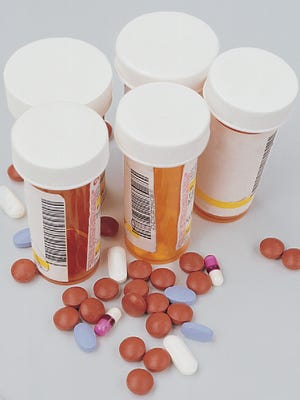 File art of prescription drugs.