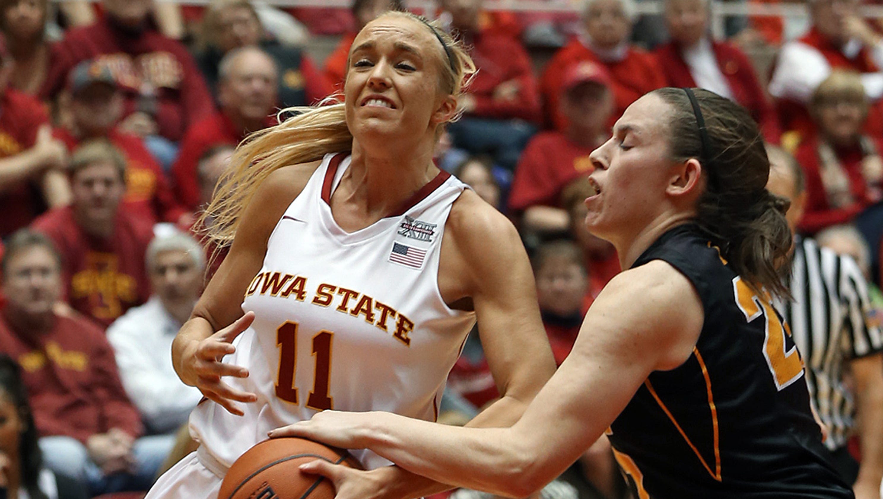Photos Iowa at Iowa State women�s basketball