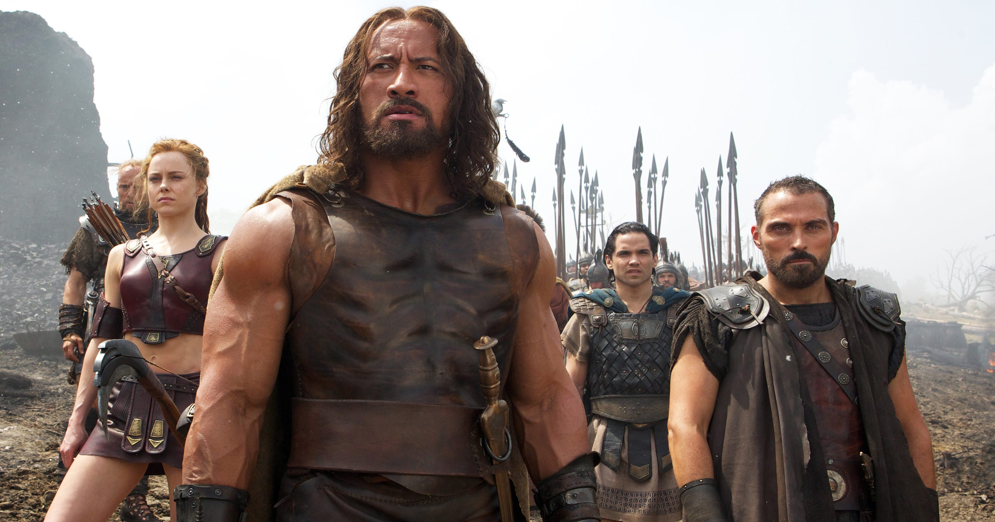 Dwayne Johnson's heroic 'Hercules' transformation
