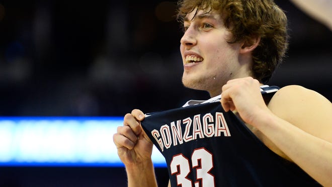 Senior Kyle Wiltjer is the top scorer for Gonzaga and a transfer from Kentucky.