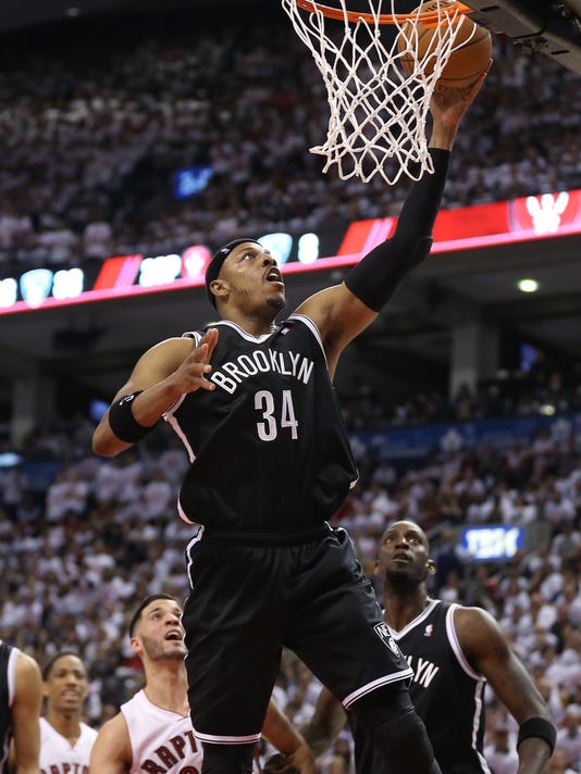 Paul Pierce lifts Nets in 4th to top Raptors in Game 1