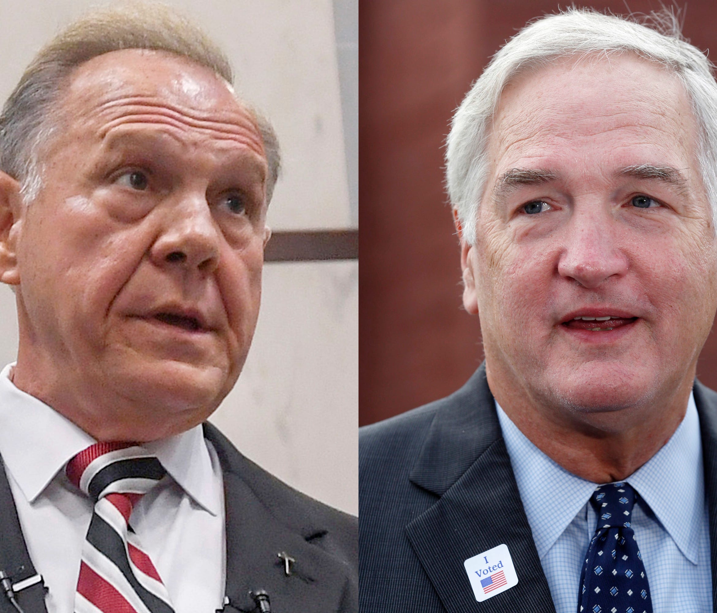 Caption: Roy Moore and Sen. Luther Strange, R-Ala.