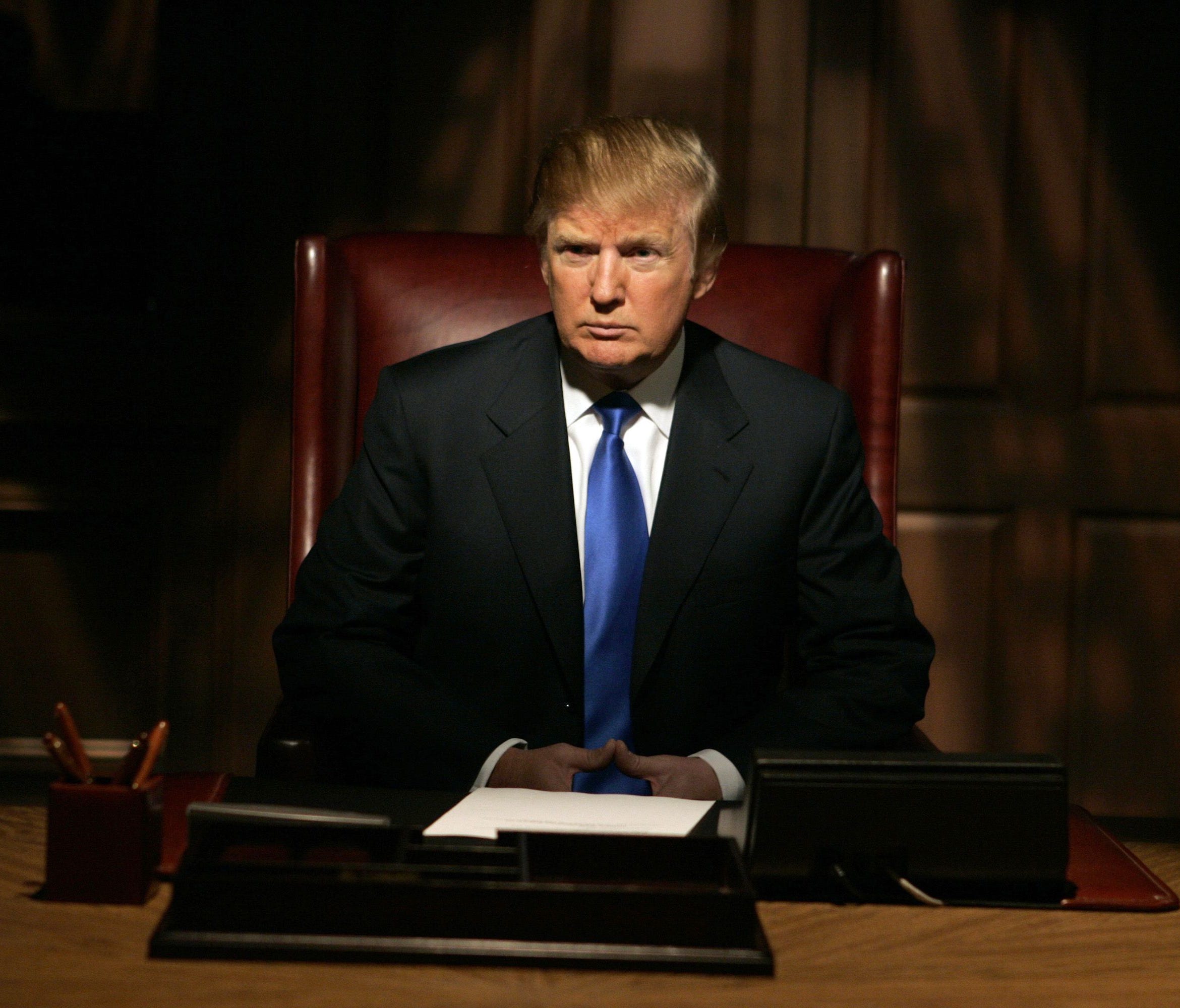 President Donald Trump on 