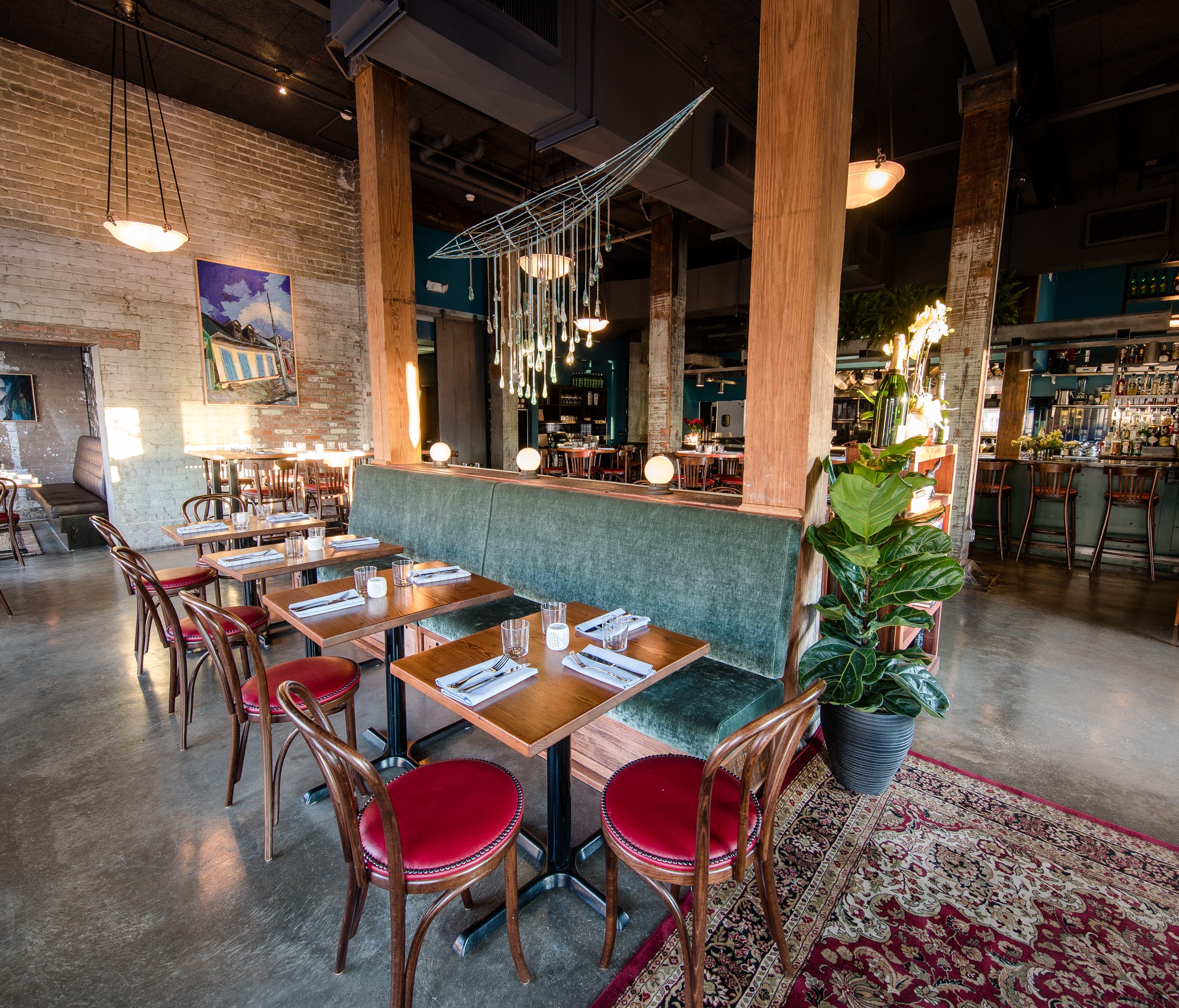 Bywater American Bistro opened in in the Rice Mill Lofts in New Orleans' Bywater neighborhood on March 15.