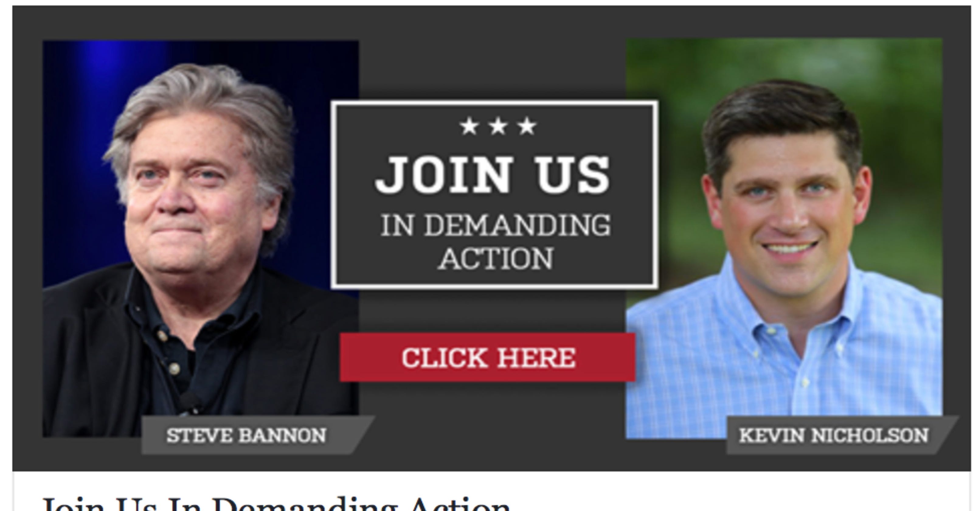 Wisconsin's Kevin Nicholson doubles down on Steve Bannon endorsement