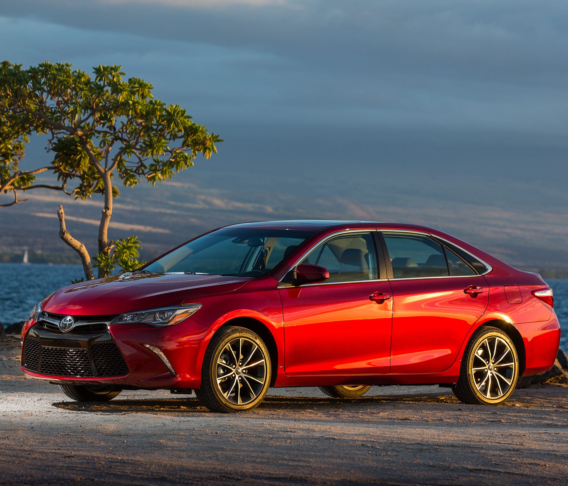 This photo provided by Toyota shows the 2017 Toyota Camry.. (David Dewhurst Photography/Courtesy of Toyota Motor Sales, USA., Inc. via AP)