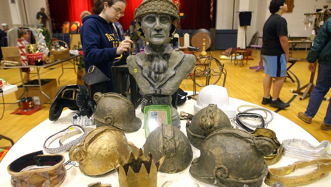 File photo of the Shakespeare Theatre costume and prop sale in 2009.