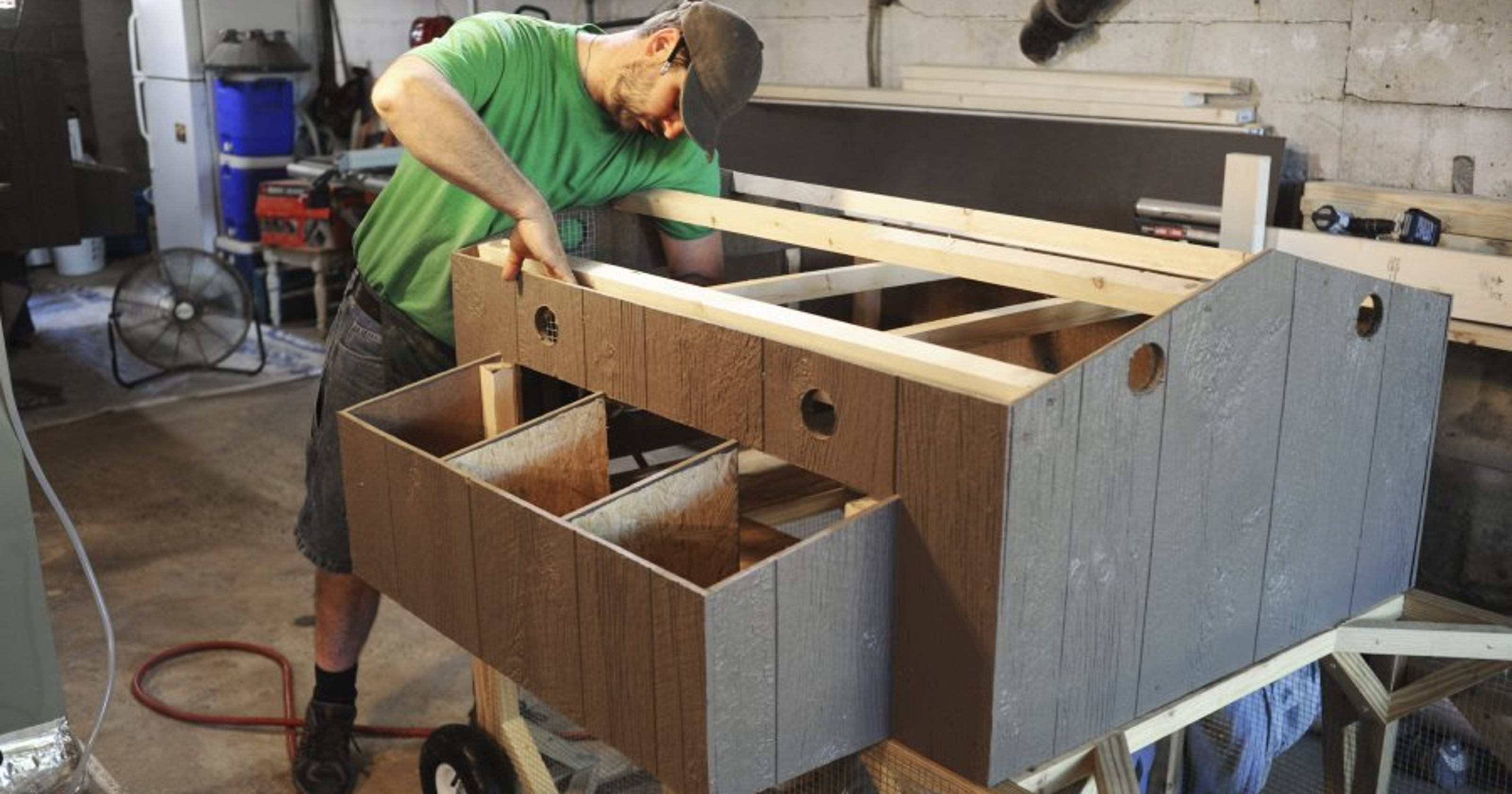 Knox Firms Custom Chicken Coops Are Serious Business