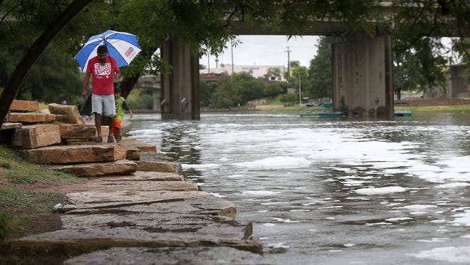 West Central Texas saw between one to more than three inches of rain Tuesday, April 23, 2019.