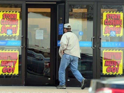 The Sears at the Chambersburg Mall in Scotland, Pa.