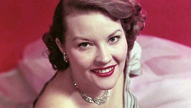 Known as "The Singing Rage," Patti Page poses for a photograph in 1940. The Claremore native got her start on a radio program sponsored by the Page Milk Company and was later signed by Mercury Records. She died on Jan. 1, 2013, in Encinitas, California, at the age of 85.