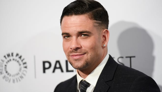FILE - In this March 13, 2015 file photo, Mark Salling arrives at the 32nd annual Paleyfest "Glee" in Los Angeles. Salling, one of the stars of the Fox musical comedy “Glee,” died, Tuesday Jan. 30, 2018. He was 35. Salling’s lawyer, Michael J. Proctor did not release the cause of death. Salling pleaded guilty in December to possession of child pornography.  (Photo by Richard Shotwell/Invision/AP, File)