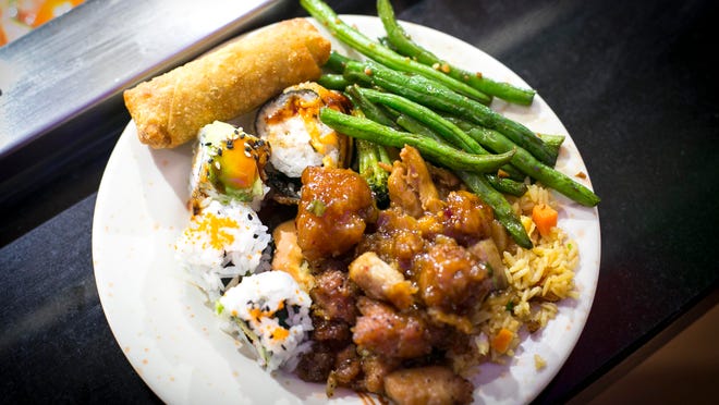 Hibachi Grill and Supreme Buffet offers a wide variety of dishes, including Asian specialties, vegetable medleys and cook-to-order stir-fries.