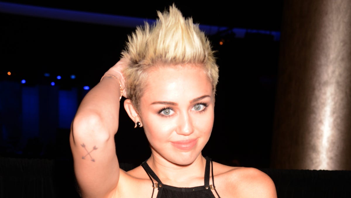 Miley cyrus broken. Miley cyrus crazy.