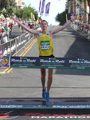 Arizona-based runner Ben Bruce qualified for the 2016 U.S. Olympic Marathon Trials at the Suja Rock ‘n’ Roll San Diego Marathon in 2014.