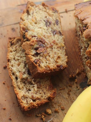 This bread recipe makes good use of your supply of overripe bananas.