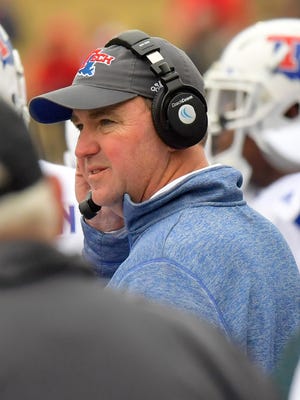 Louisiana Tech coach Skip Holtz has one year left on his original five-year deal he signed in December 2012.