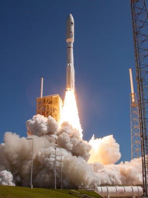 On June 24, 2016, a United Launch Alliance Atlas V 551 rocket blasted off with the Navy's MUOS-5 mission from Launch Complex 41 at Cape Canaveral Air Force Station. The Air Force has chosen the same type of rocket for its Space Test Program-3 mission.