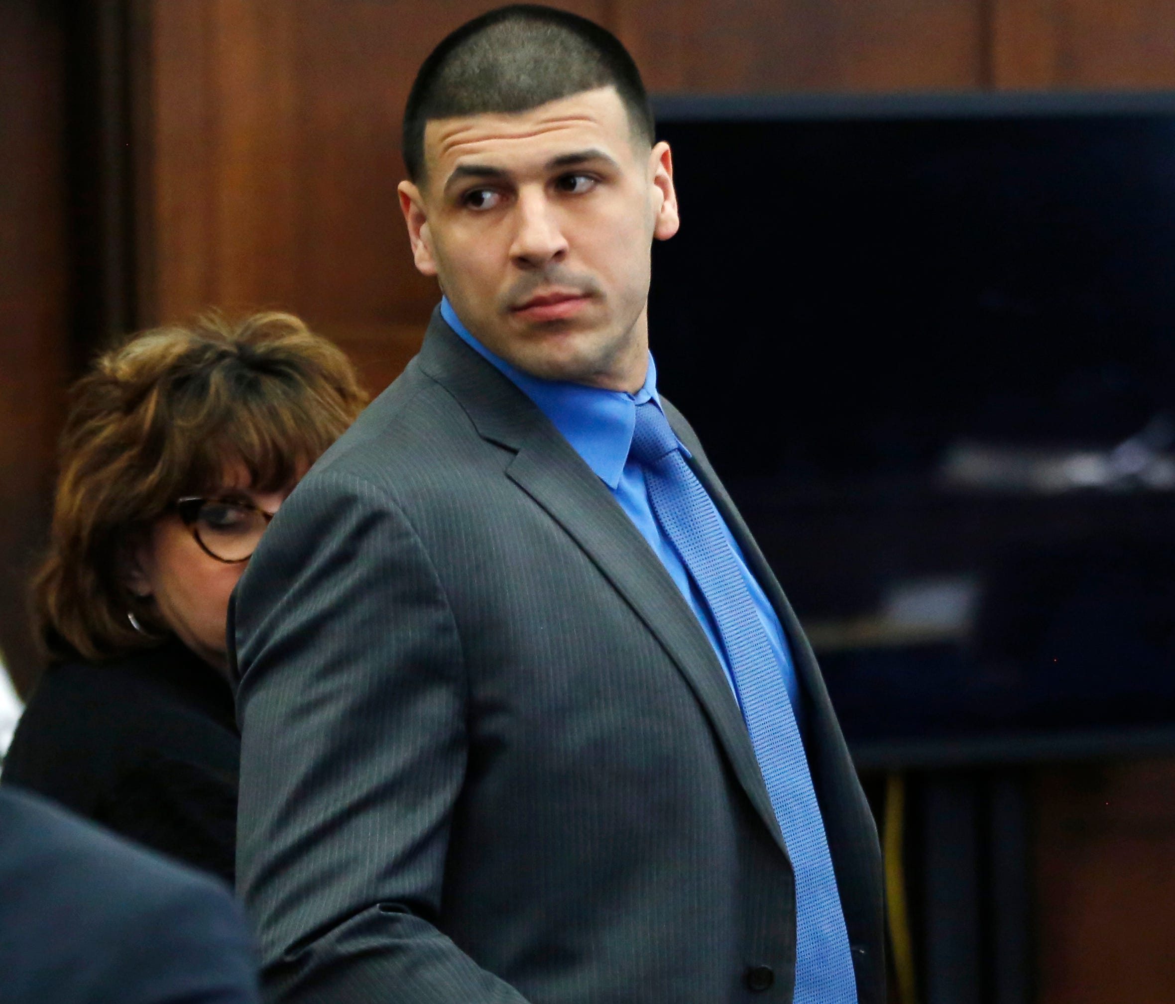 Aaron Hernandez, 27, was found hanged in his prison cell early Wednesday and was later pronounced dead at a hospital.