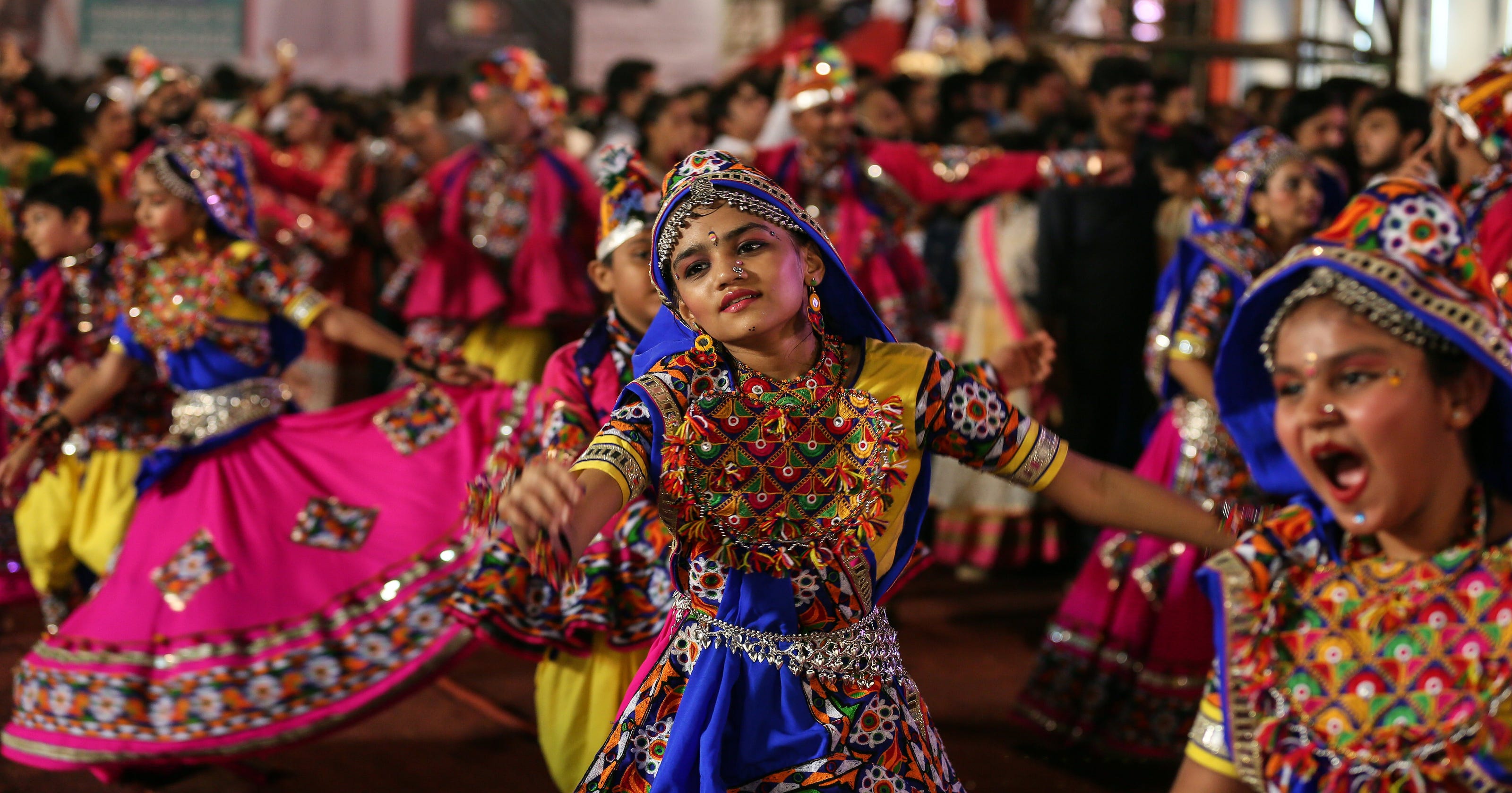 Image result for navratri celebration in india