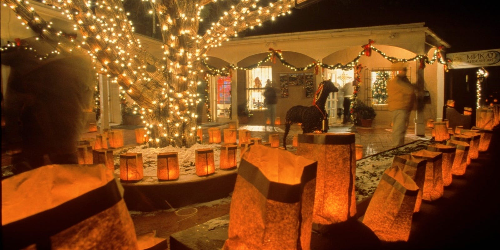 Saintly Cities Light Up For Christmas