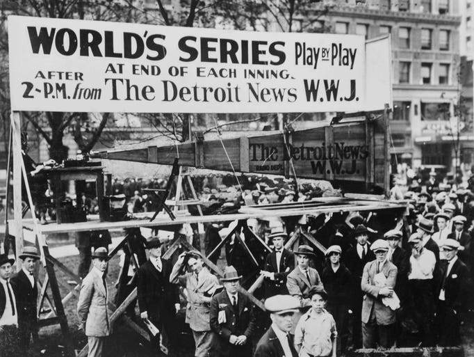 WWJ, the world's first commercial radio station