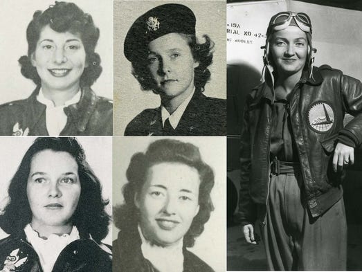 Pictures of the Michigan women who signed up to fly