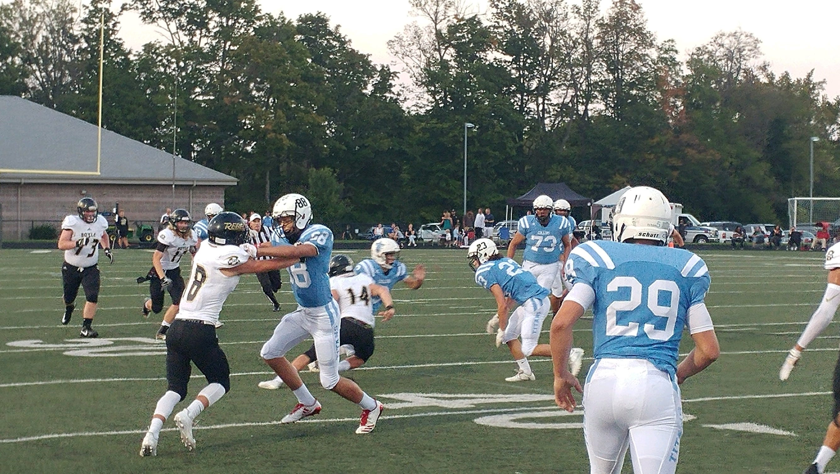 Boyle County Football Makes A Statement In 45 17 Win Over Collins