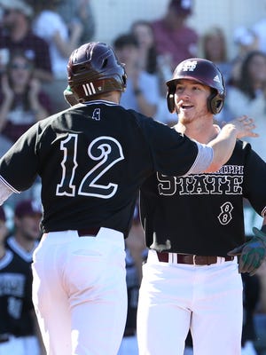 Mississippi State moved into the top 10 in the national baseball polls after taking two of three from Ole Miss.
