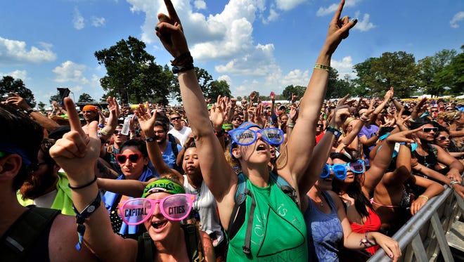 The enthusiastic crowd at Bonnaroo is one reason that makes the musical festival in Manchester, Tenn., great.