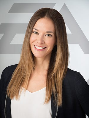 Video game producer Jade Raymond, who will run Electronic Arts' Motive Studios based in Montreal.