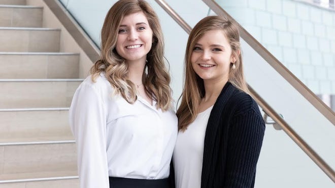 Emily Gagnon and Delaney MacKenzie, both alumnae of the GVSU Advertising & Public Relations program, received the National Gold Key Award from the Public Relations Society of America.