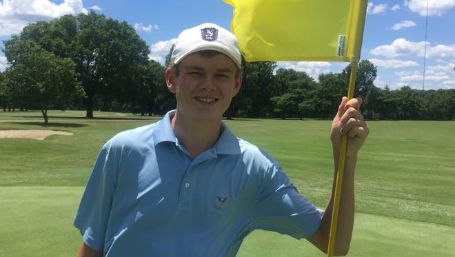 Defending Tennessean/Metro Parks Schooldays Golf Tournament boys champion Bryce Lewis is back in the match play semifinals with a chance to repeat.