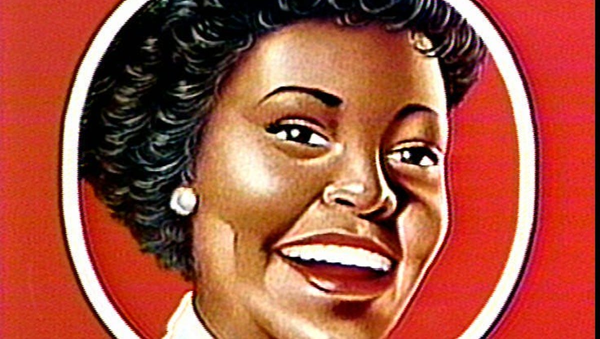 Aunt Jemima logo.