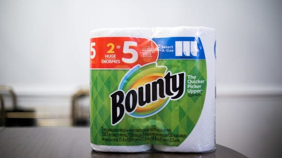 Best things to buy at Target: Bounty paper towels.