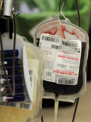 All blood types are needed for blood donations at the St. Cloud Blood Donation Center/American Red Cross.