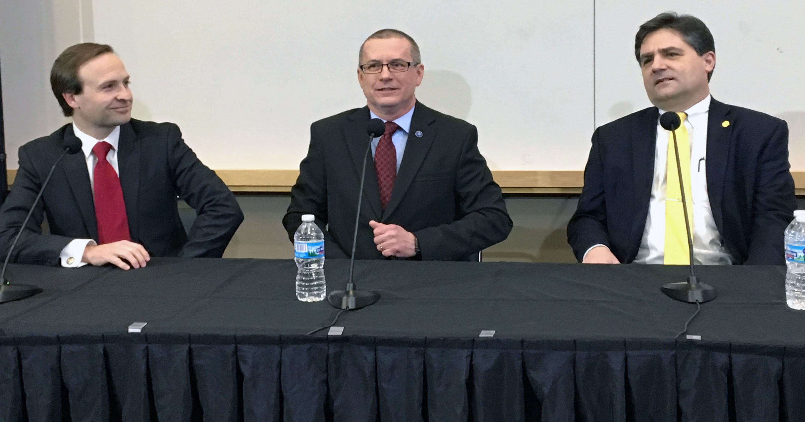 Three GOP candidates for Governor talk issues at Troy town hall forum3200 x 1680
